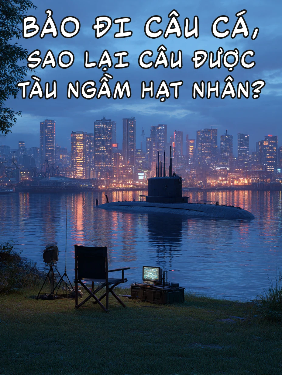 Bảo Đi Câu Cá, Sao Lại Câu Được Tàu Ngầm Hạt Nhân?